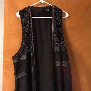 H & M fringe vest
